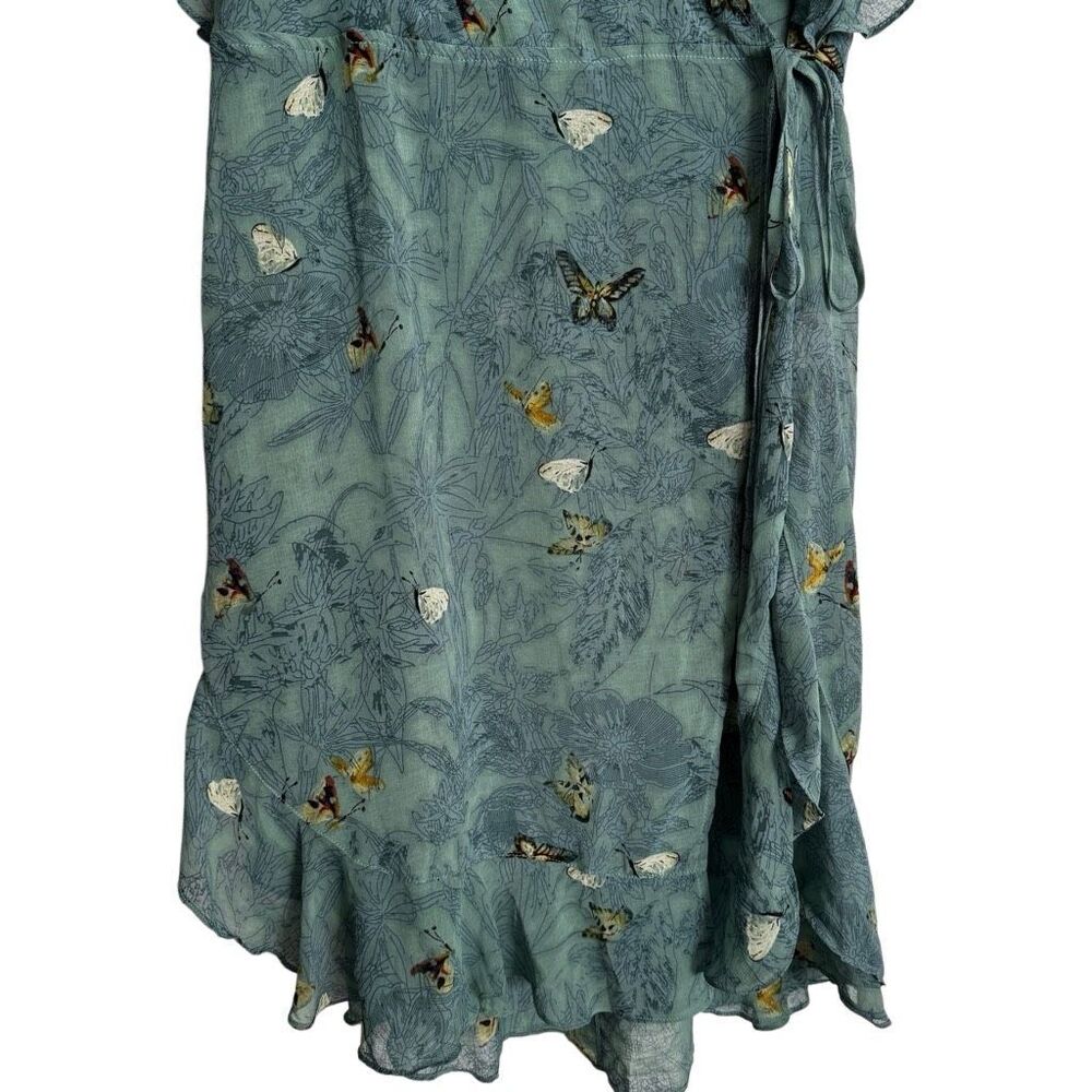 **BNWT Anthropologie Osuna feather Tunic maxi top L - Picture 4 of 10
